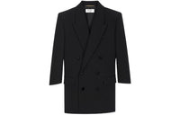 SAINT LAURENT Long-Sleeved Dresses Women's Black