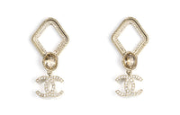 CHANEL Earrings Women's Gold
