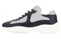 PRADA Low-Top Athletic Shoes Men's Blue Gray
