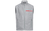 PRADA Vests Men Silver