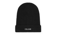 CELINE Cashmere Beanies Men's Black