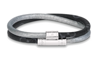 LOUIS VUITTON Metal Bracelets Women's Gray/Black