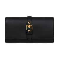 CELINE Soft Calfskin Wallet Large Size Women's Black