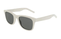 SAINT LAURENT Acetate Square Sunglasses Men's Beige