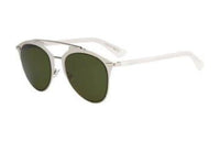 DIOR Alloy Aviator Sunglasses Women's White