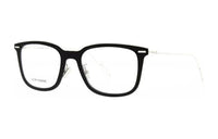 DIOR Plastic Metal Square Eyeglass Frames Women's Black