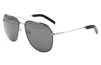 PRADA Sunglasses Men Black Silver