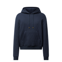 LOUIS VUITTON Textured Jacquard Jersey Hoodie