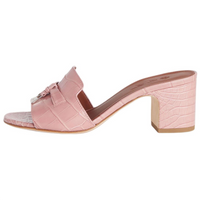 Loro Piana Slide Slippers 5.5cm Women's Pastel Pink