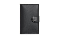 HERMES Evercolor Calfskin Card Holder Women's Black
