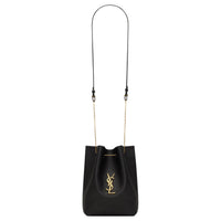 SAINT LAURENT Soft Lambskin Crossbody Bag, Shoulder Bag Women's Black