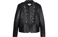 CELINE FW23 Leather Jacket Women's Black