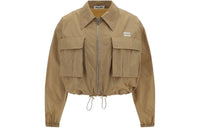 MIU MIU SS24 Jackets Coats Women's Brown