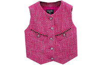 CHANEL Vests Women's Pink