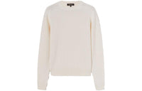 Loro Piana Parksville Crew Neck Sweater Women's White Titanium