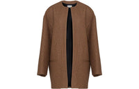 CELINE Coats Women's Brown