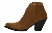 CELINE Ankle Boots 8cm Women's Brown