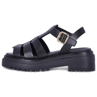 PRADA Roman Sandals Women's Black