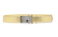 MIU MIU Leather Belts Unisex Gold