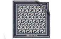 DIOR Silk Scarves Women's Blue