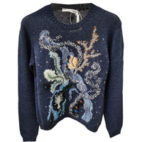 DIOR Cashmere Sweater Women's Navy
