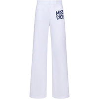 DIOR FW24 Casual Pants Women's White