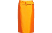 PRADA Casual Long Skirts Women's Orange
