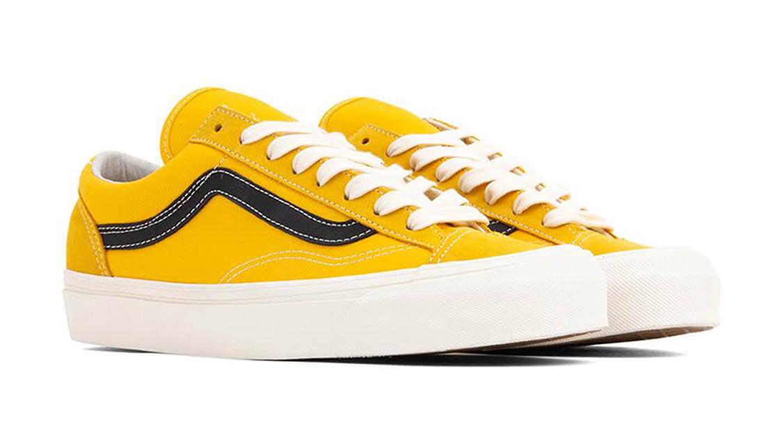 Vans Vault OG Style 36 LX black Marshmall 'Black Yellow White' VN0A4BVEVZ61