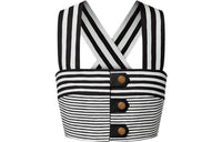 LOUIS VUITTON Tank Tops Women's Black