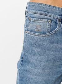 Brunello Cucinelli Mid-Rise Slim-Cut Jeans