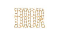DIOR Pearl Brooches Women's Gold