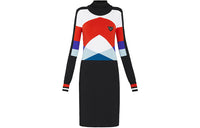 LOUIS VUITTON SS22 Long-Sleeved Dresses Women's Black