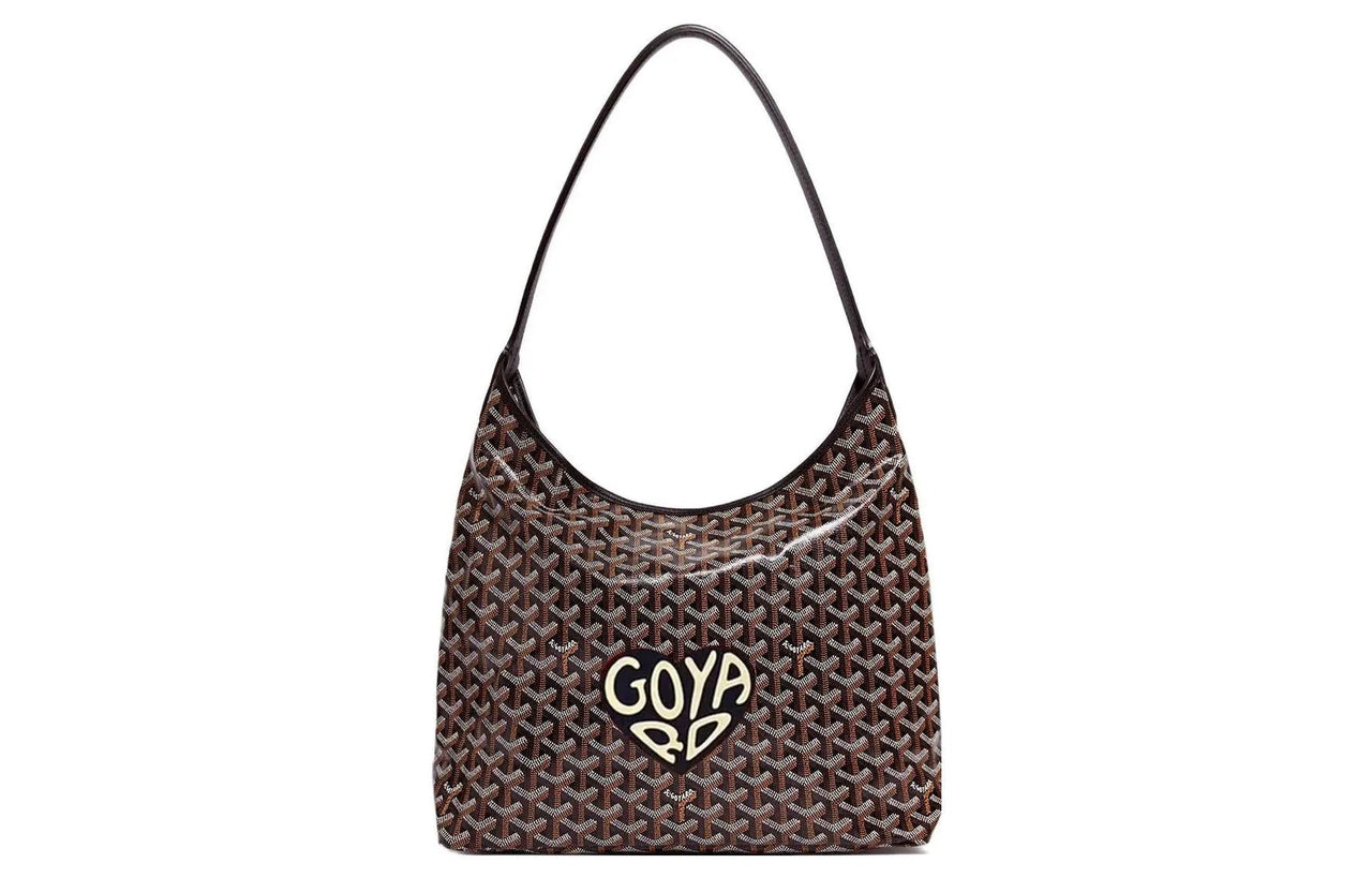 GOYARD Bohème Hobo Canvas With Leather Hobo Bag Shoulder Bag Shoulder Bag Women's