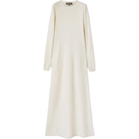 Loro Piana FW24 Long-Sleeved Dresses Women's Creamy Almond