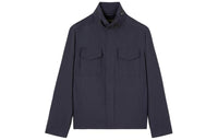 Loro Piana Traveller Bomber Jackets Coats Men's Marine Blue