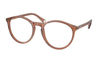 CHANEL - Round Eyeglass Frames Women's Brown