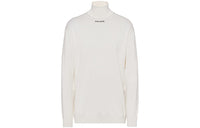 PRADA Turtleneck Logo Embroidered Jumper