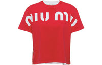 MIU MIU T-Shirts Women's Red