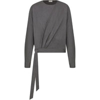 DIOR Shirt Men's Black Gray Color