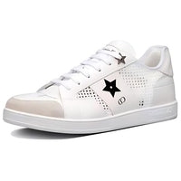 DIOR Star Platform Shoes Low Top Skateboard Shoes Women's White