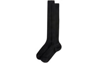 Loro Piana Knee-High Socks Men's 1 Pack Black