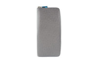 LOUIS VUITTON Zippy Leather Wallet Men's Glass Grey