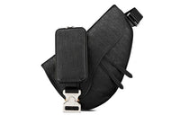 DIOR Saddle Cow Leather Saddle Bag Shoulder Bag Crossbody Bag Sling Bag Large Size Men's Black