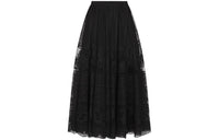 DIOR FW23 Casual Long Skirts Women's Black