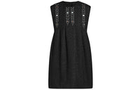 LOUIS VUITTON Stud Detail Glitter Dress