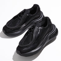 Prada Systeme Brushed Leather in Black