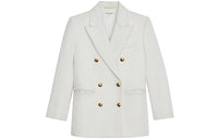 SAINT LAURENT Jackets Women's White