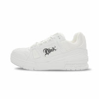 LOUIS VUITTON Trainer Low-Top Skateboard Shoes Unisex White