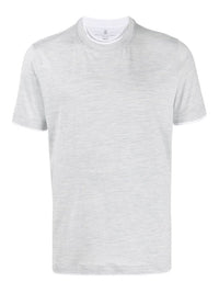 Brunello Cucinelli Contrast-Trim T-Shirt
