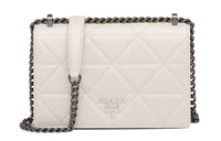PRADA Spectrum Soft Sheepskin Leather Shoulder Bag Women's